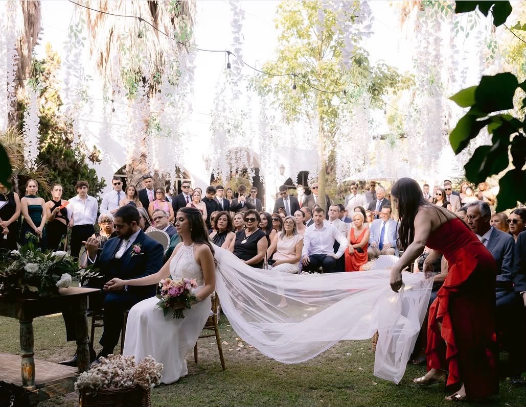 Ceremonia nupcial y velo